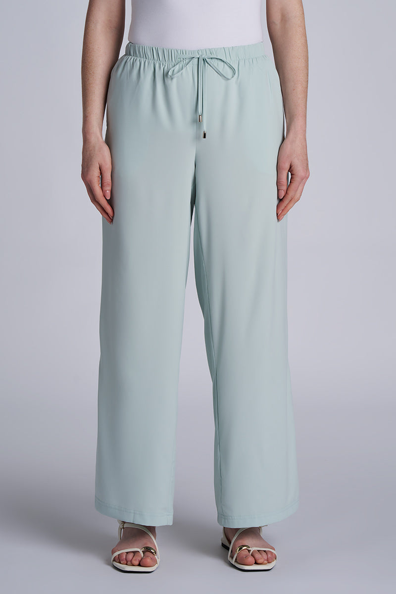 Petra | Women's Wide Leg Pant | Misty Aqua