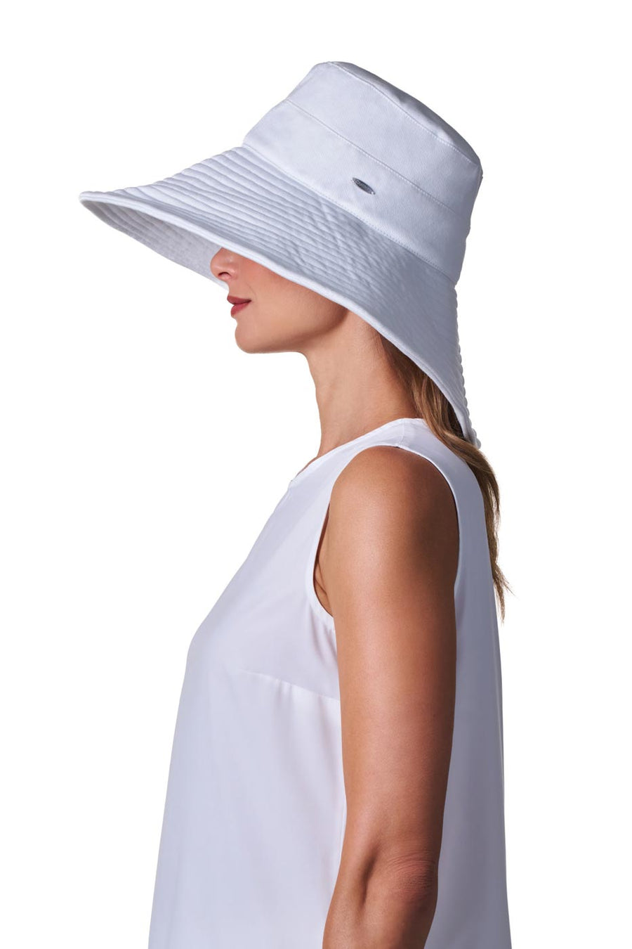 Brittany | Beach Hat | White