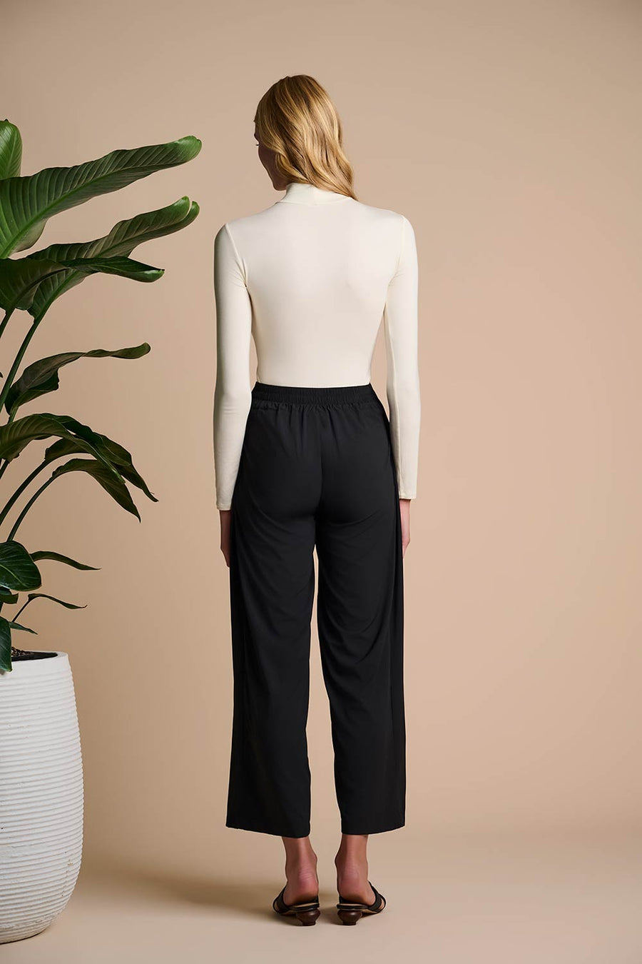 Hydra Tie Pants | Black