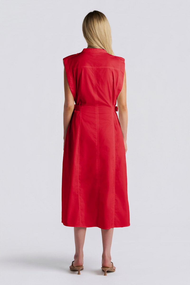 Women's Reflection Sleeveless Dress | Cherry