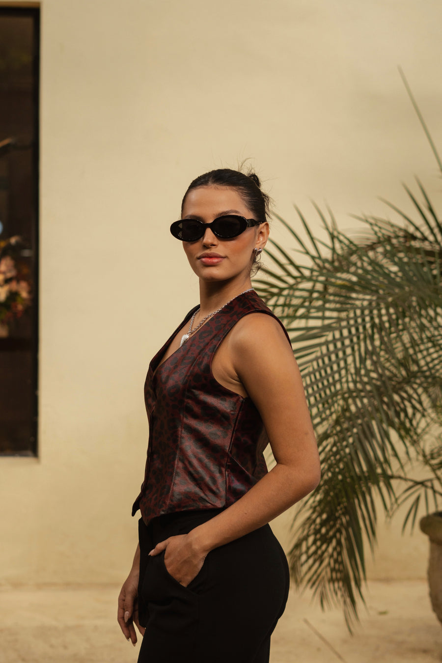 Chaleco África Animal Print