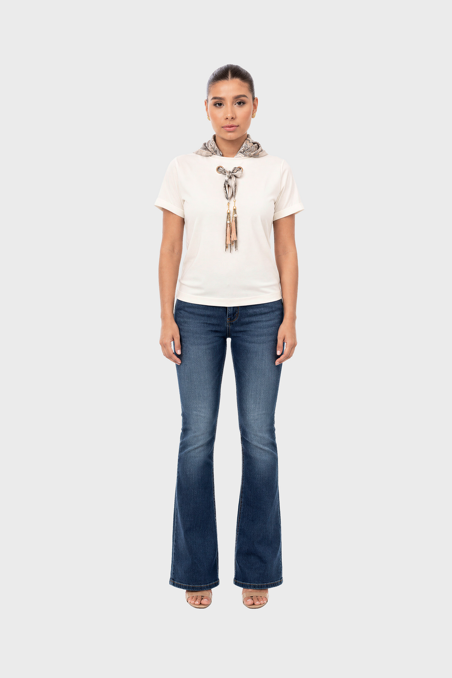 Gratia Statement Scarf Necklace