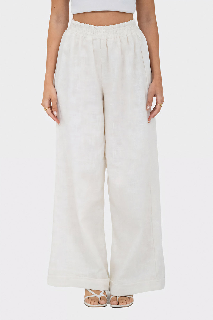 Linen Pant - Elastic
