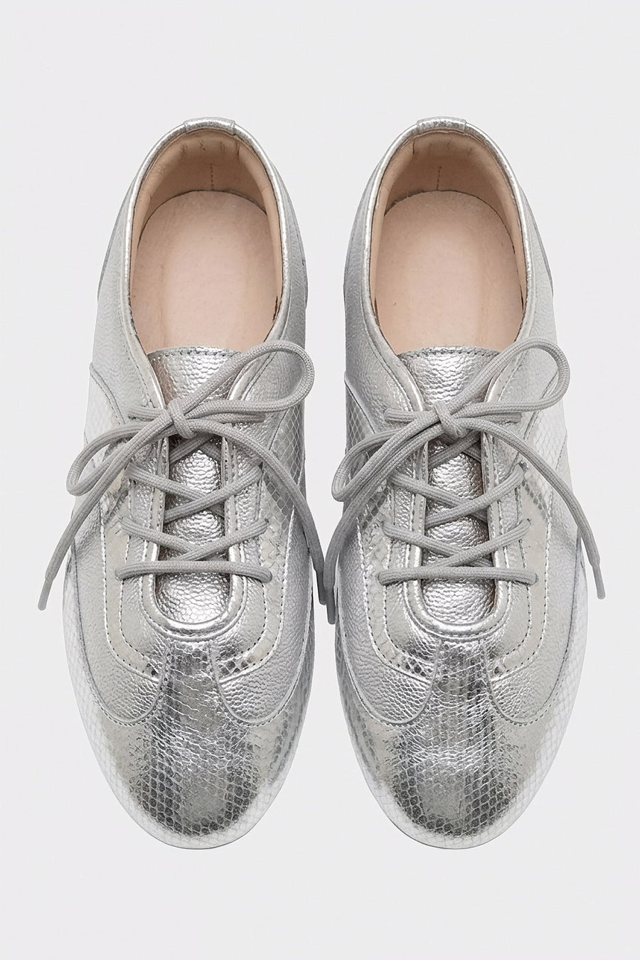 Tenis Baleta Sienna Folia Plata