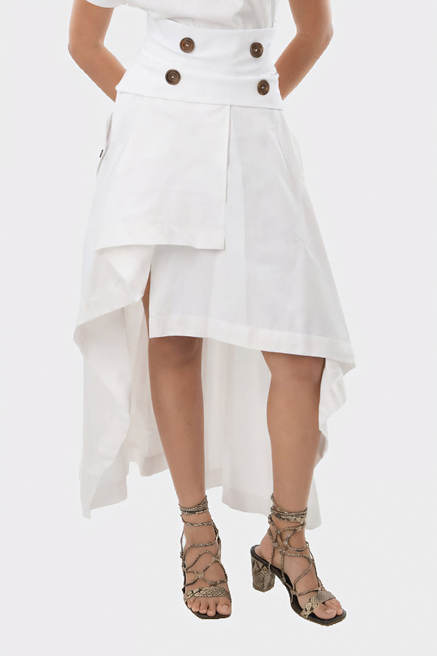 Terra Skirt White