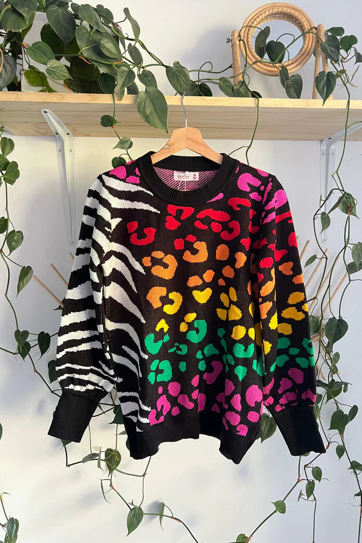 Zebra Leopard Jacket