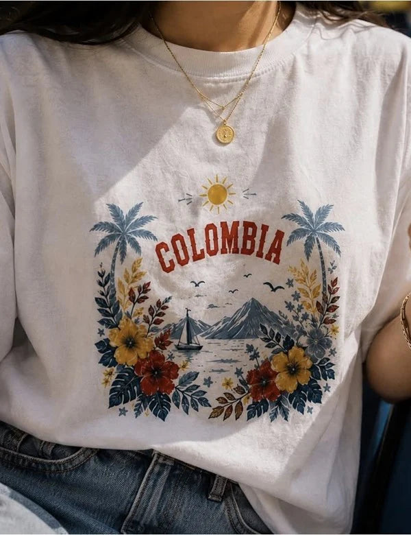 Colombia #10 Red Jersey