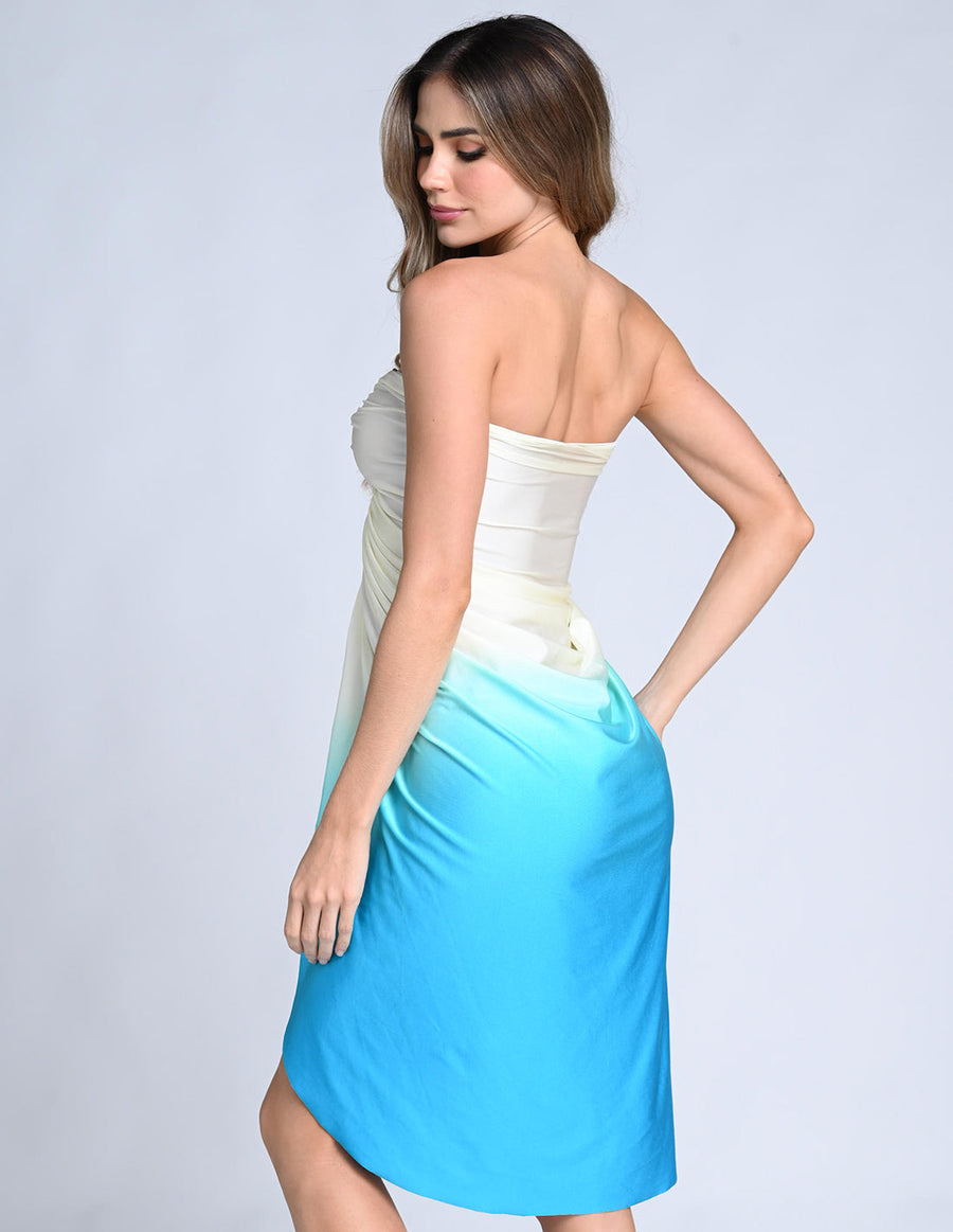 Bay Skirt Faded Turquoise