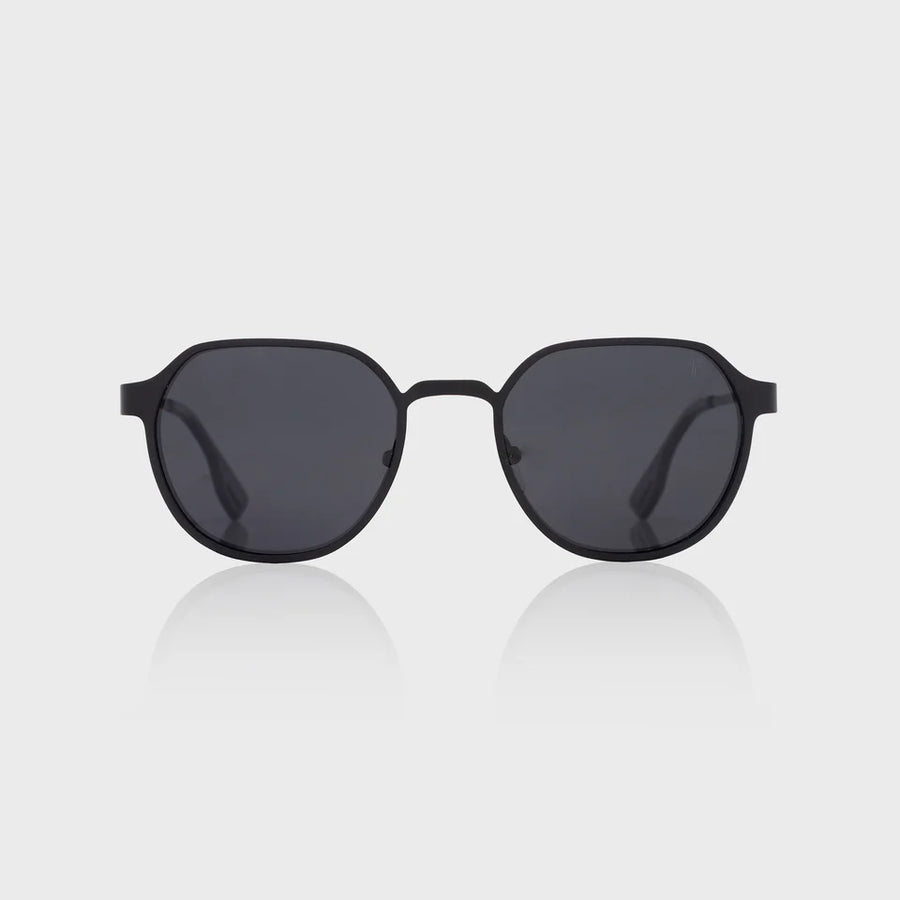 Freeport Steel Sunglasses Black
