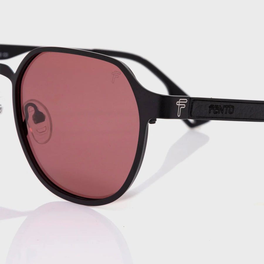 Freeport Steel Sunglasses Red