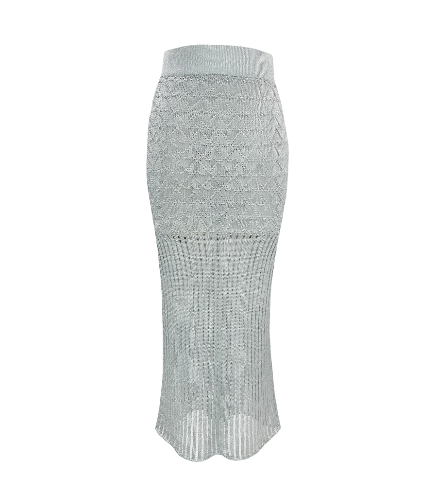 Silver Constellation Skirt