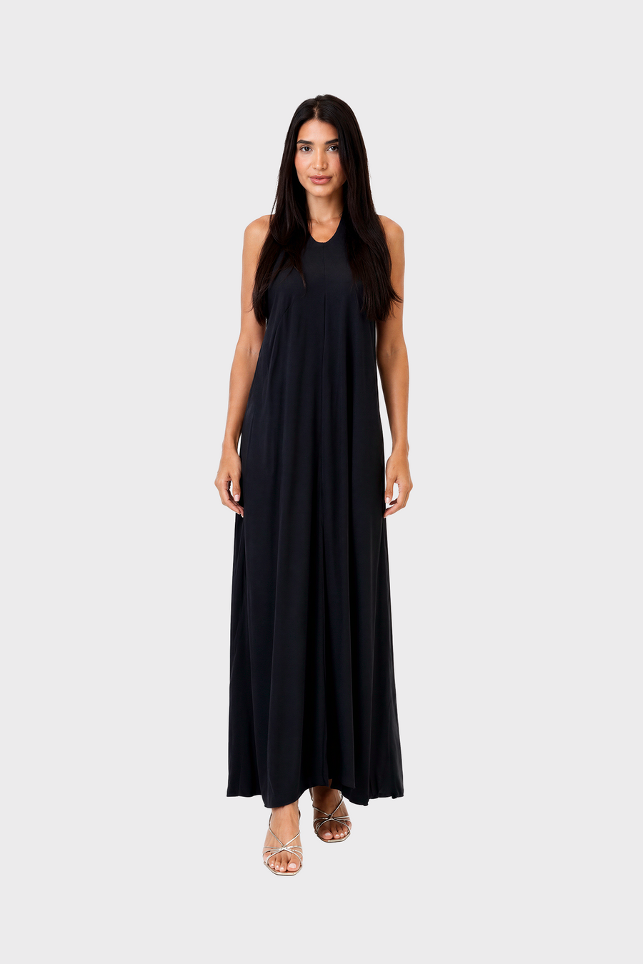 Caribe Long Dress Black
