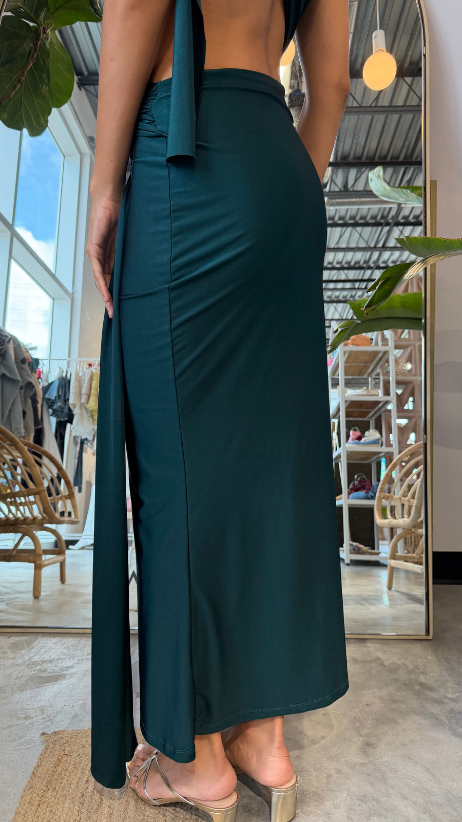 Luciana Dress Turquoise