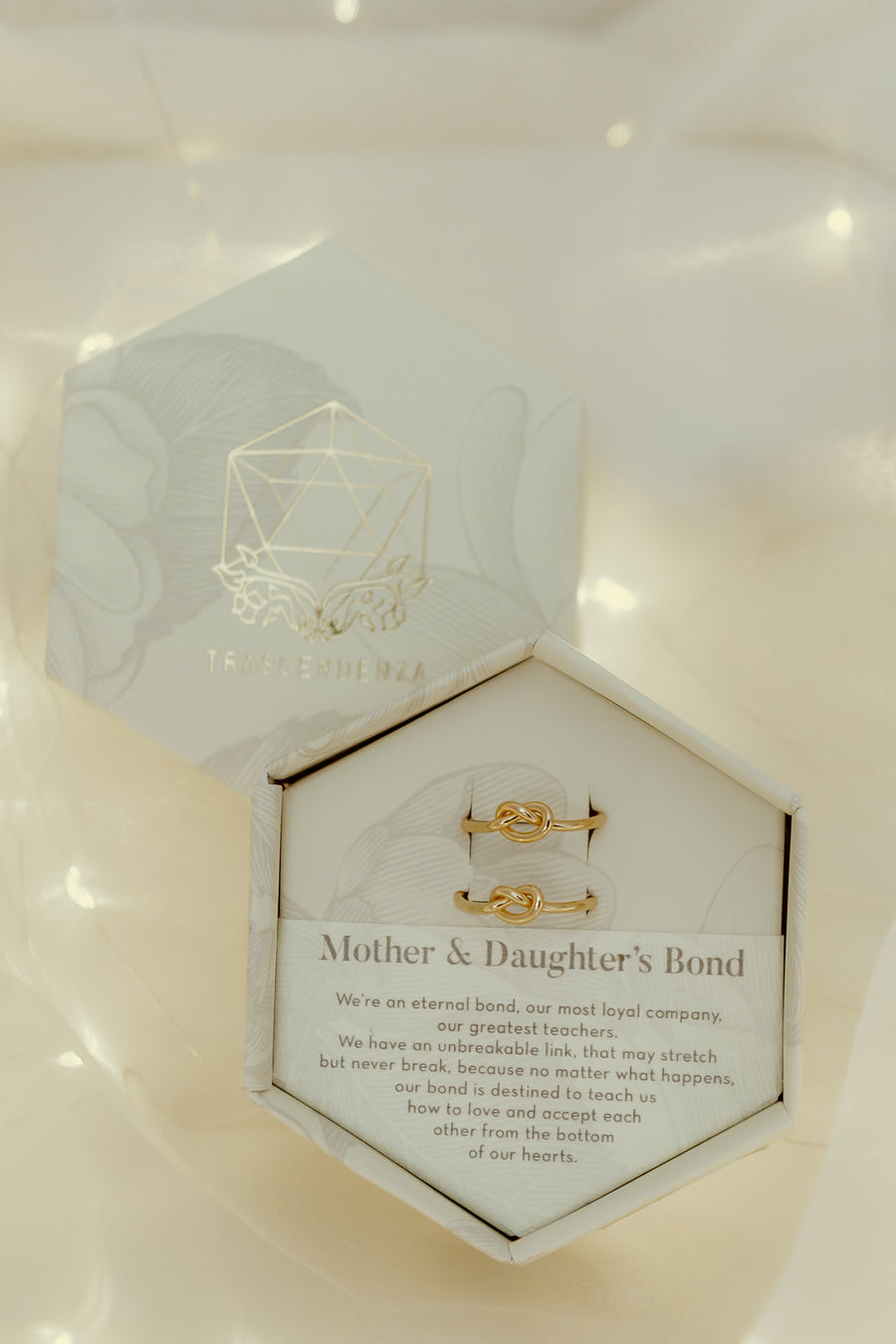 Mother & Daughter Bond Rings Pact