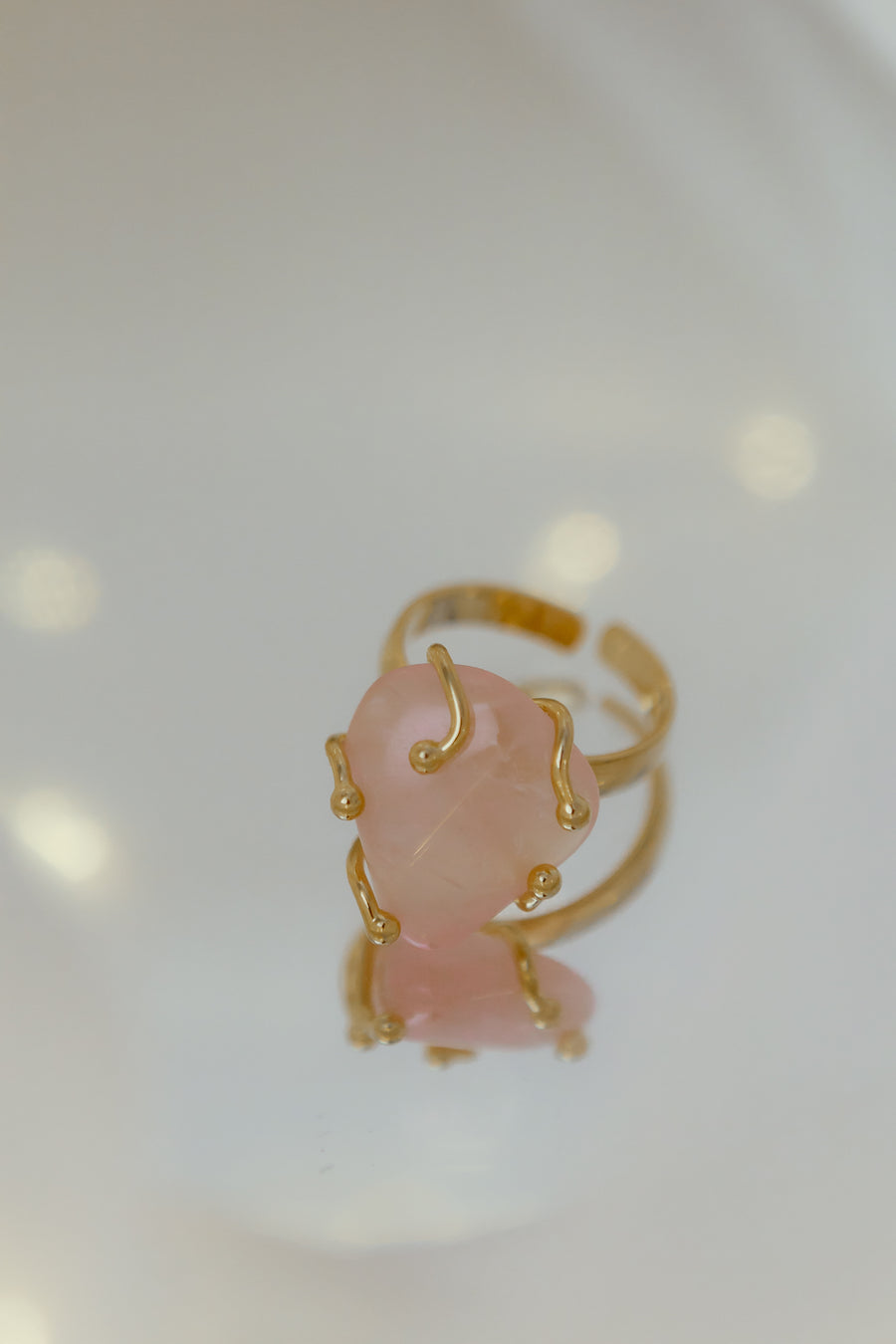 Rose Quartz Ring
