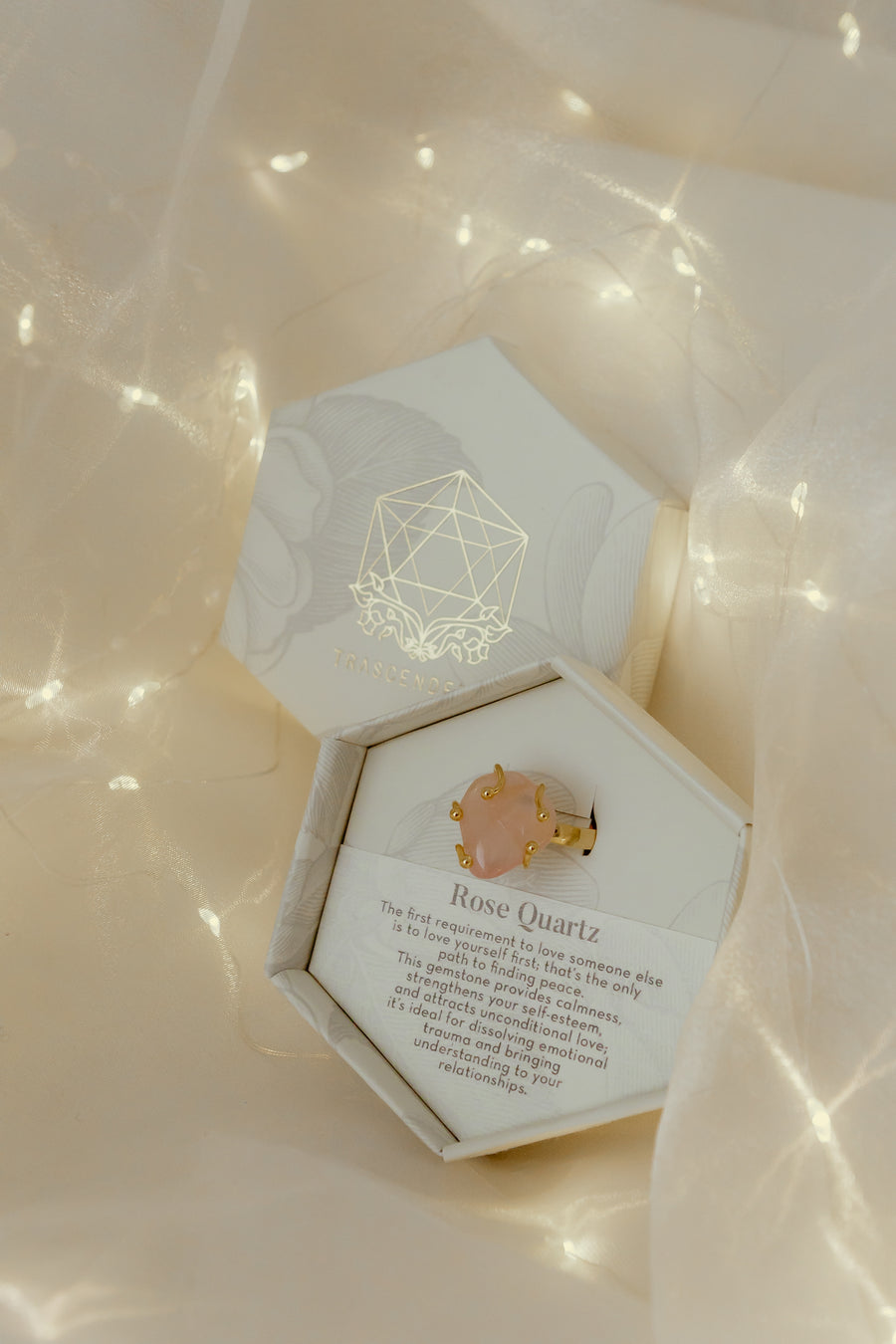 Rose Quartz Ring