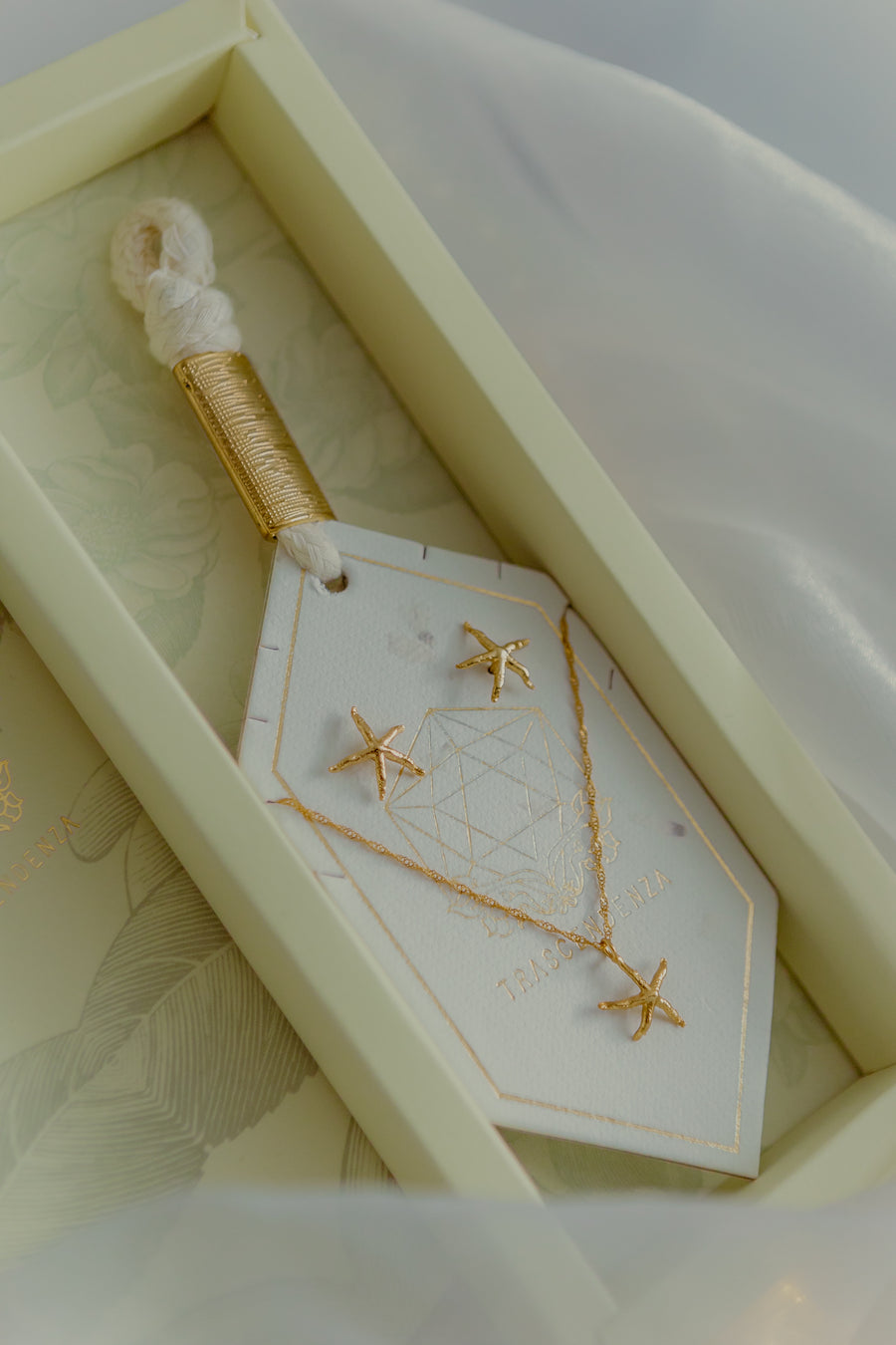 Starfish Necklace & Earrings Set