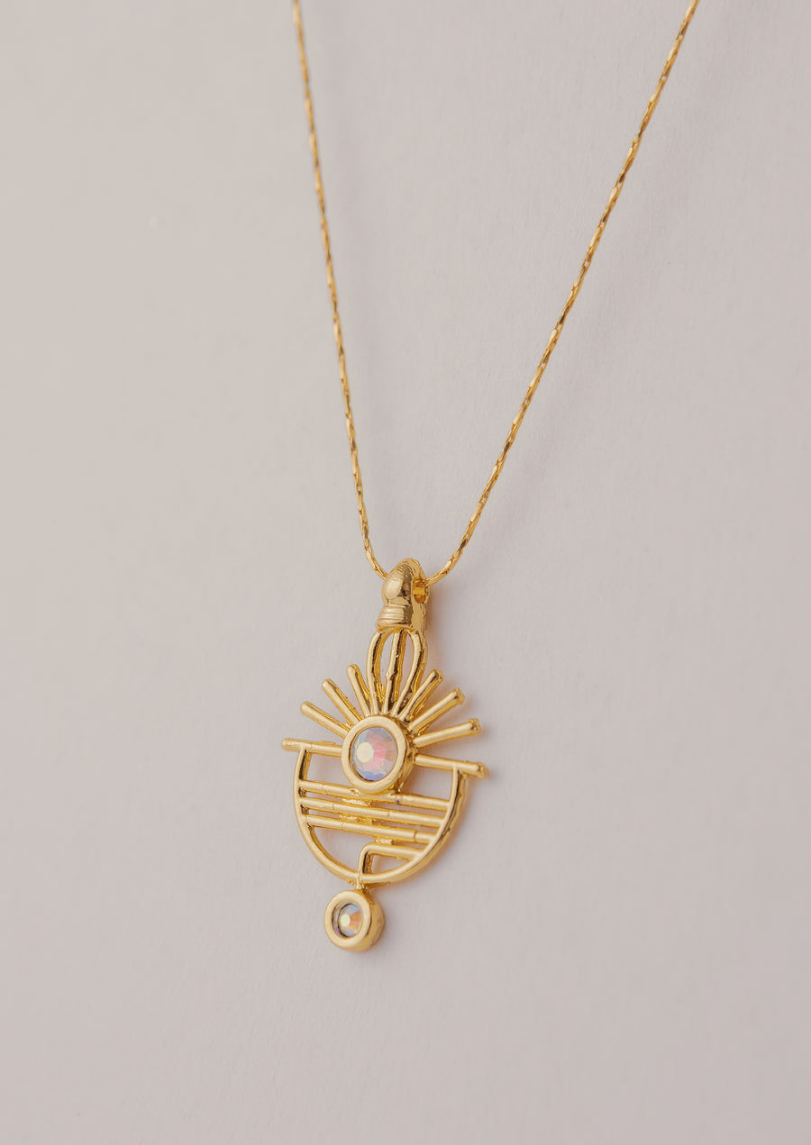 Sunrise Necklace - Gold