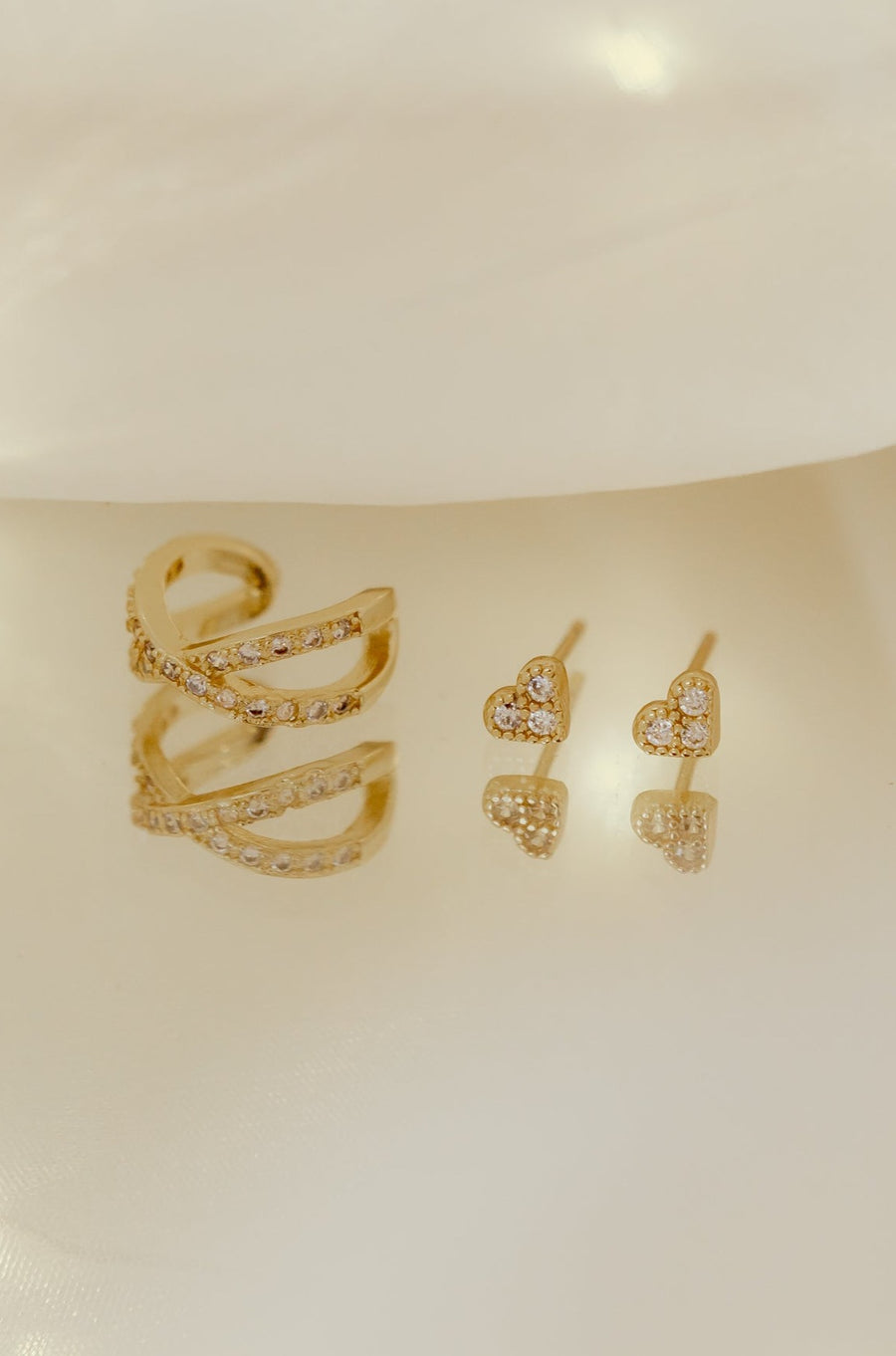 To be continued Earrings & Earcuff