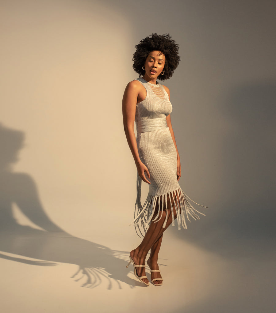Silver Moon Dress