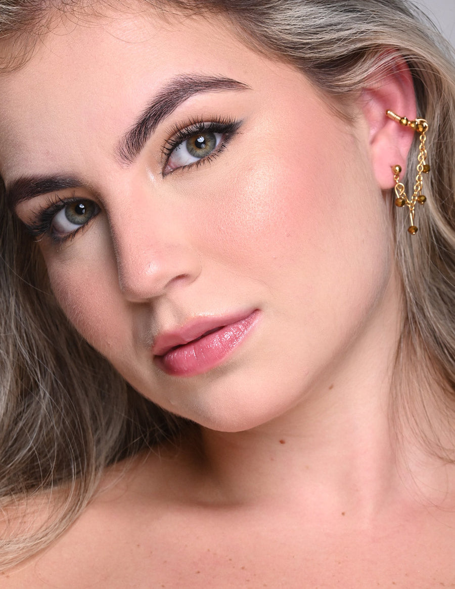 Haze Earring Golden. Earring In Golden