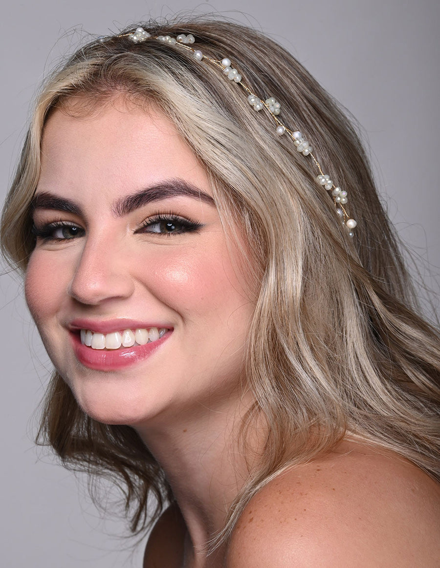 Lod Tiara Ivory. Tiara In Ivory
