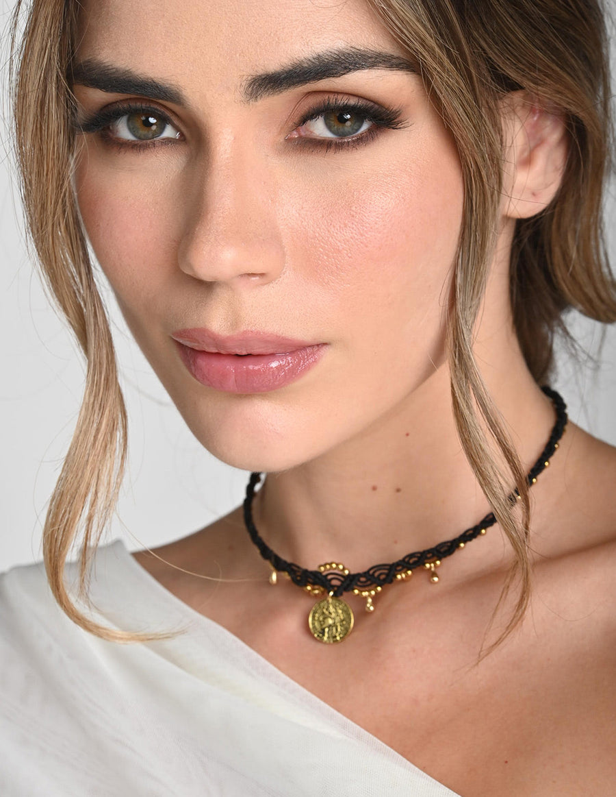 LΓa Choker Black. Choker In Black