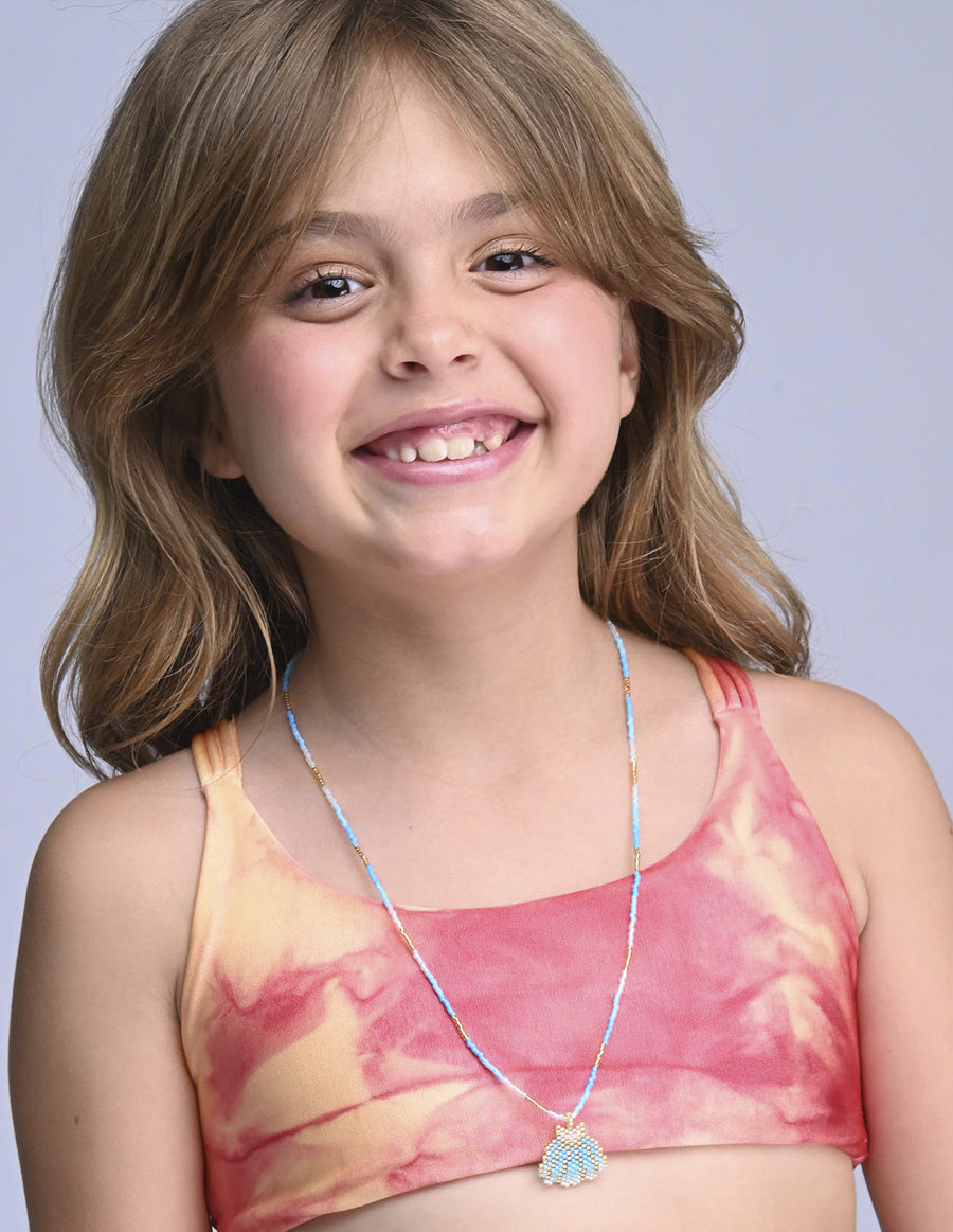 Caria Necklace Blue Sky. Necklace In Blue Sky