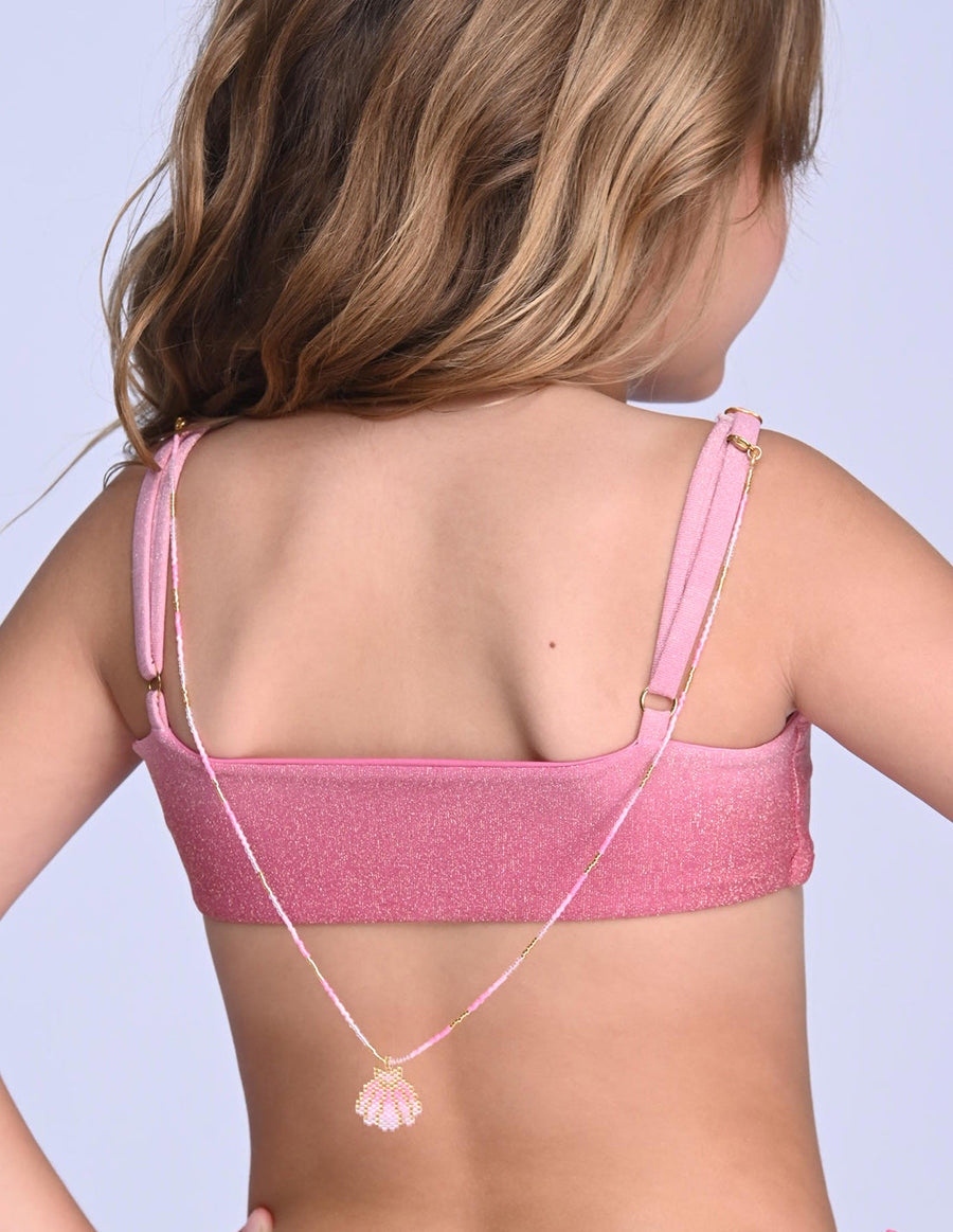 Caria Necklace Pink. Necklace In Pink