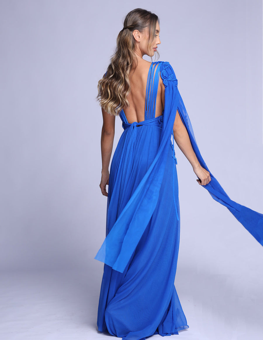 CopΓ©rnico Dress Royal Blue