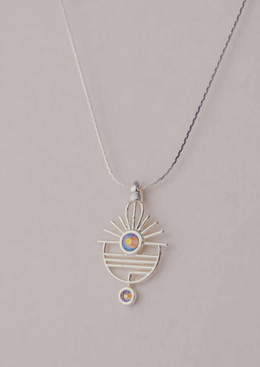 Sunrise Necklace - Silver