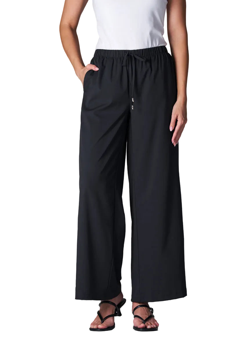 Women's Petra Wide Leg Pant | Black