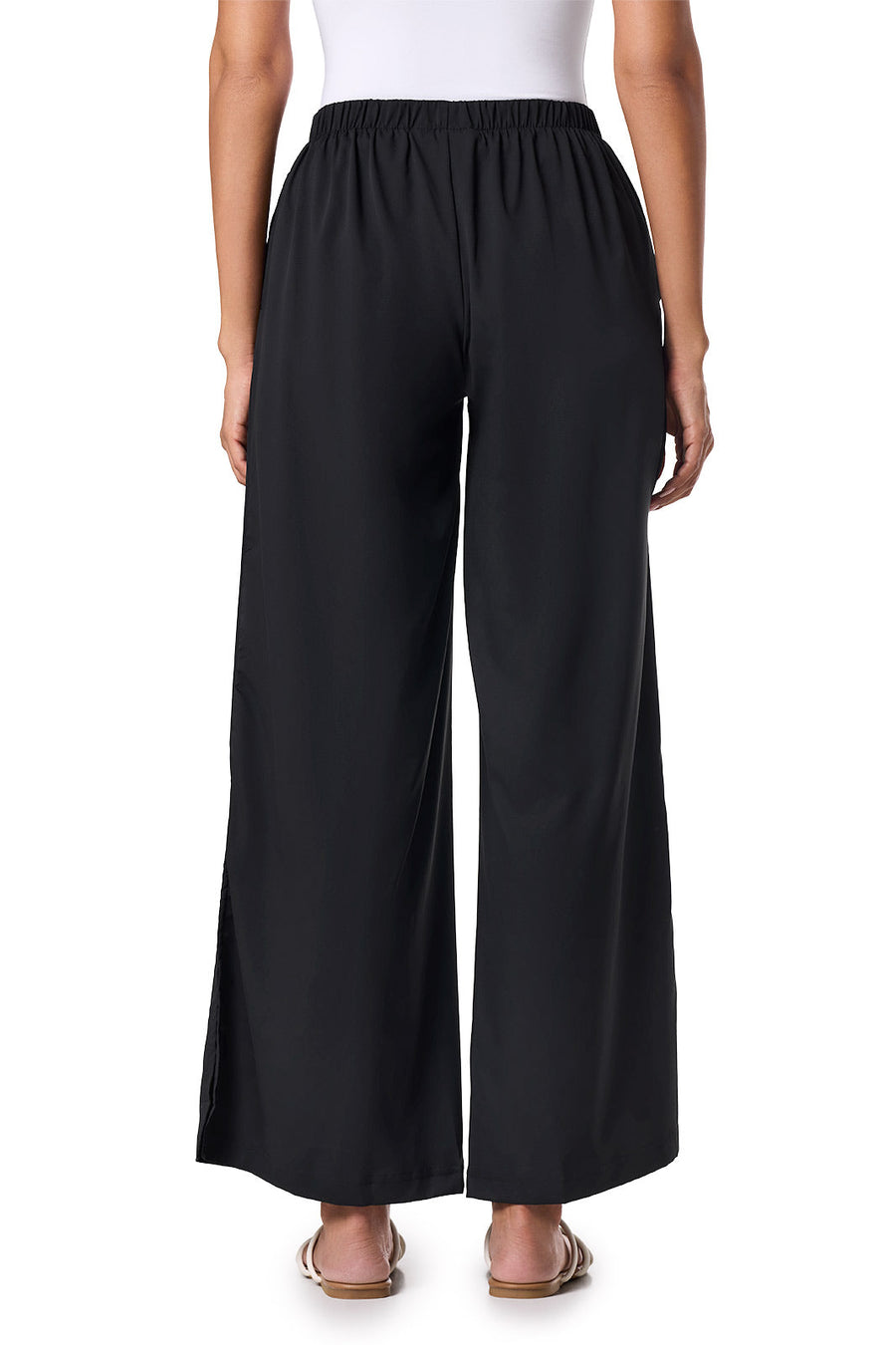 Women's Petra Wide Leg Pant | Black