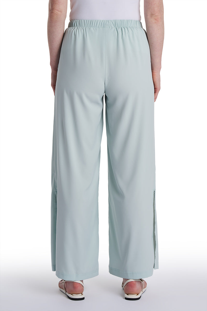 Petra | Women's Wide Leg Pant | Misty Aqua