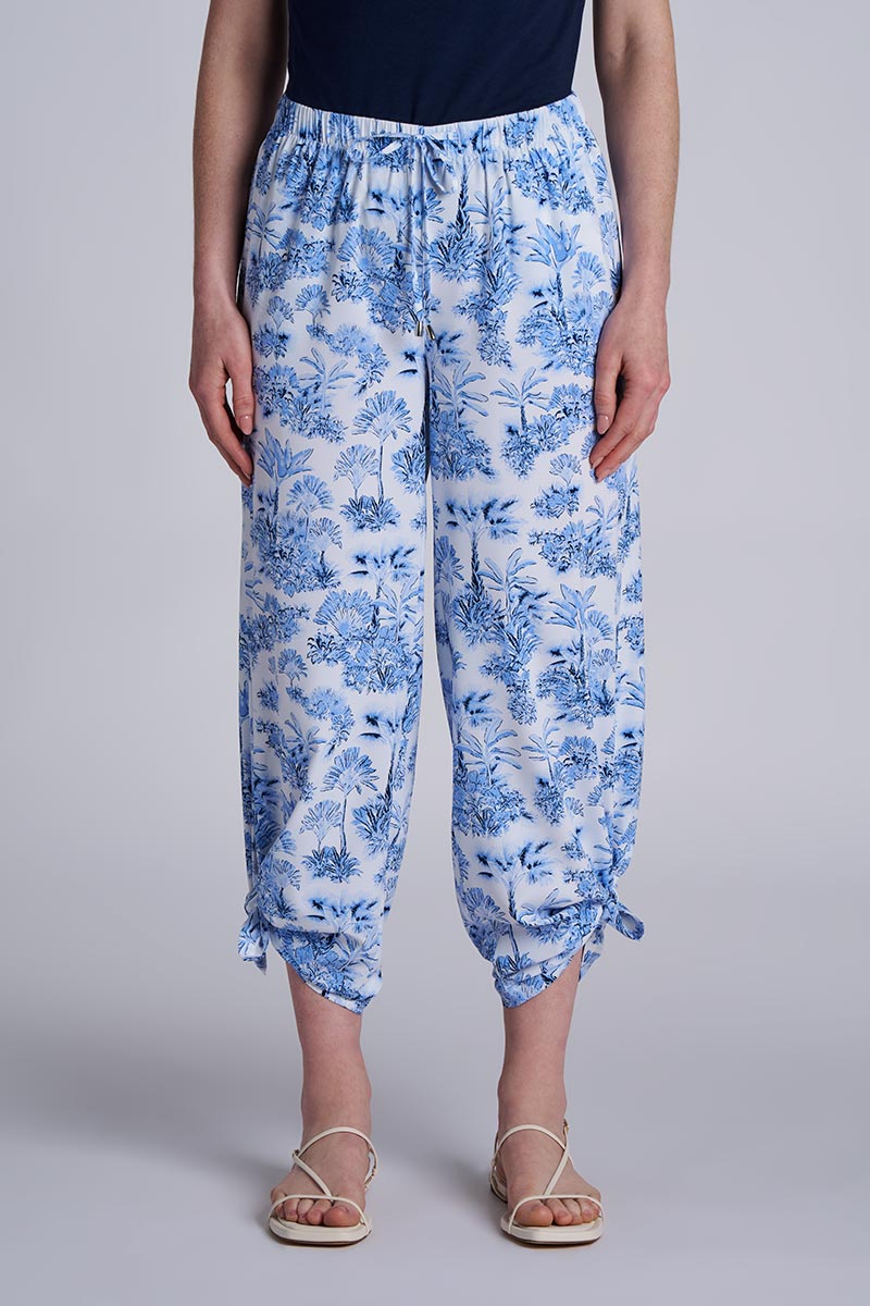 Petra | Women's Wide Leg Pant | Periwinkle Isla Bonita