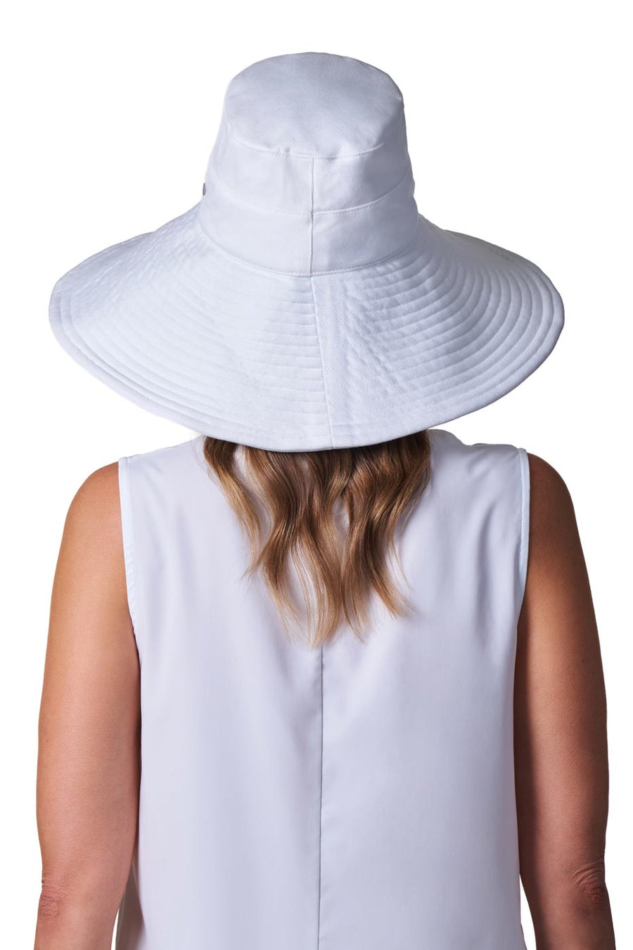Brittany | Beach Hat | White