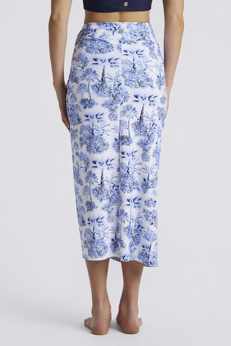 North Bay Village | Women's Knot Cover-Up | Periwinkle Isla Bonita