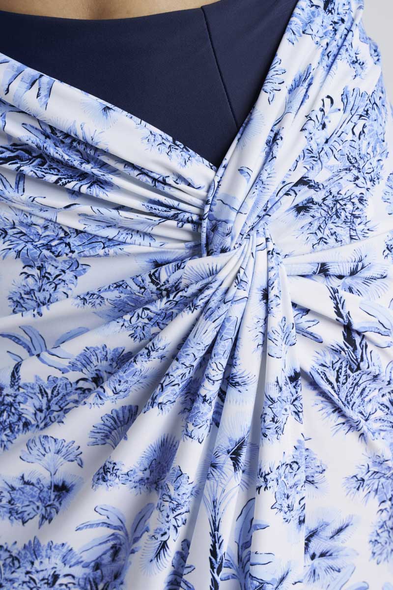 North Bay Village | Women's Knot Cover-Up | Periwinkle Isla Bonita