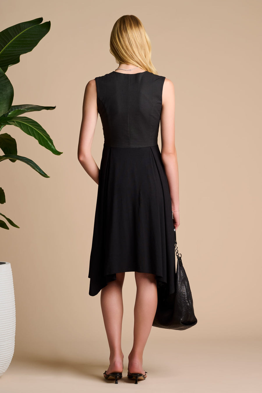 Monroe 2.0 Midi Dress | Black