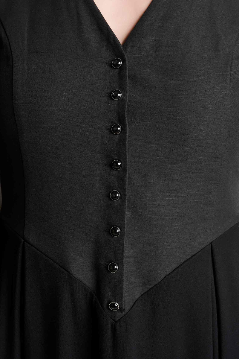 Monroe 2.0 Midi Dress | Black