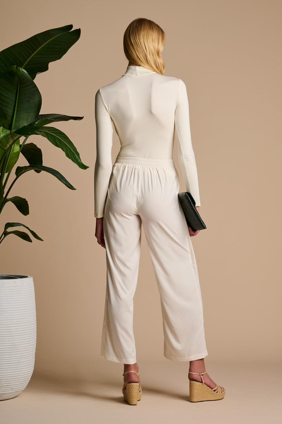 Hydra Tie Pants | Vanilla