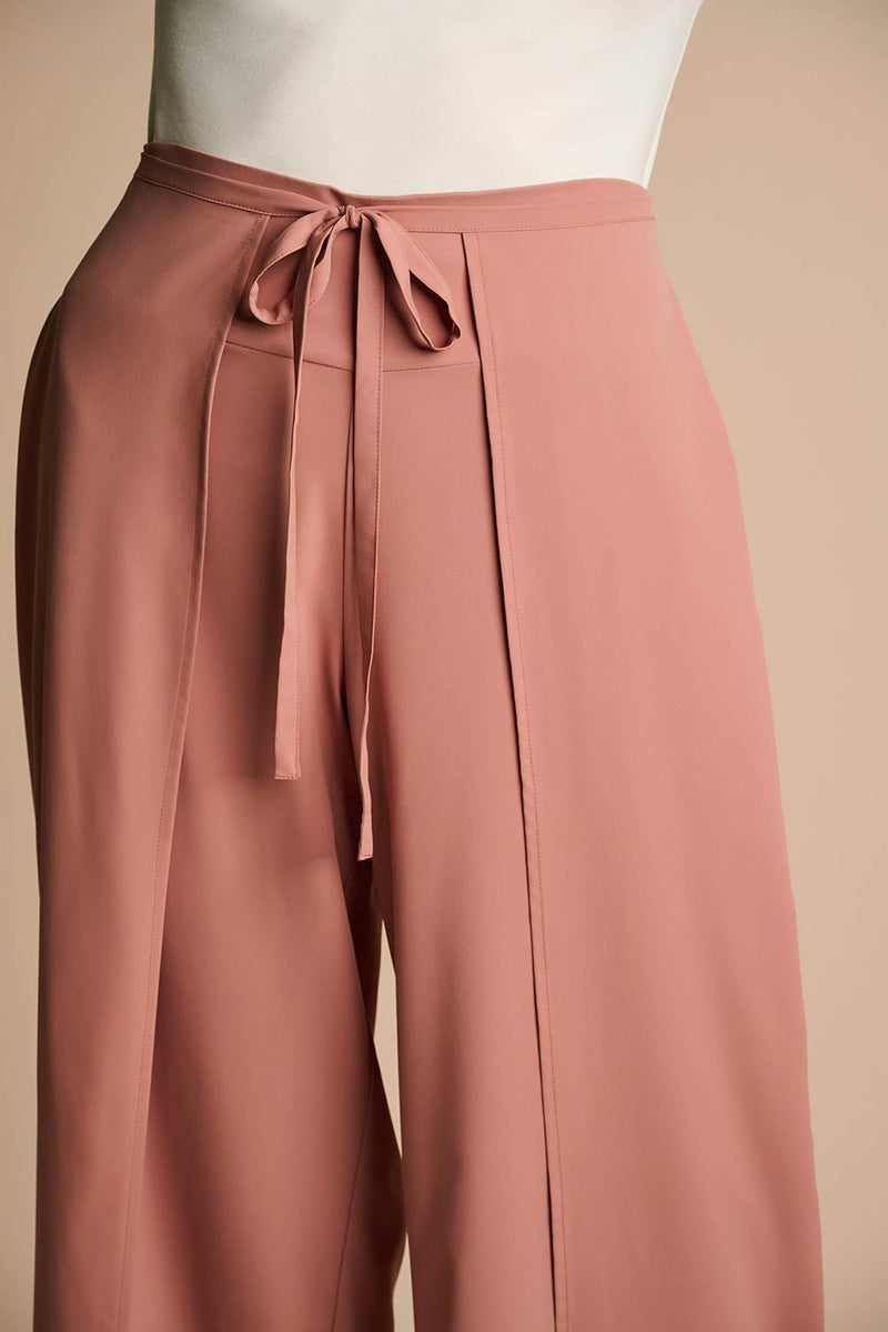 Hydra Tie Pants | Mocha Mousse