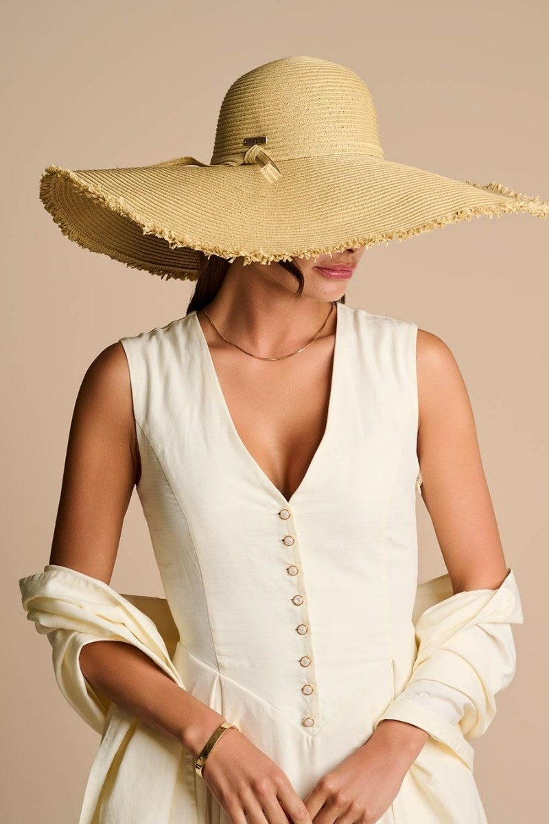Montauk Large Brim Sun Hat | Natural