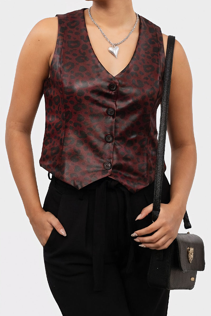 Chaleco África Animal Print