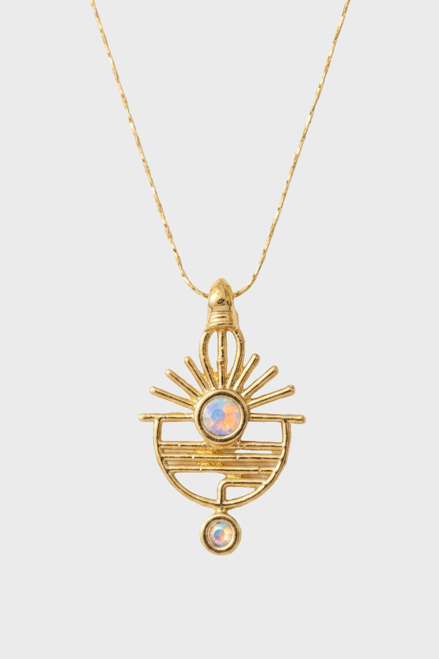 Sunrise Necklace - Gold