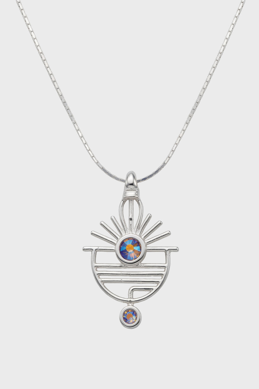 Sunrise Necklace - Silver