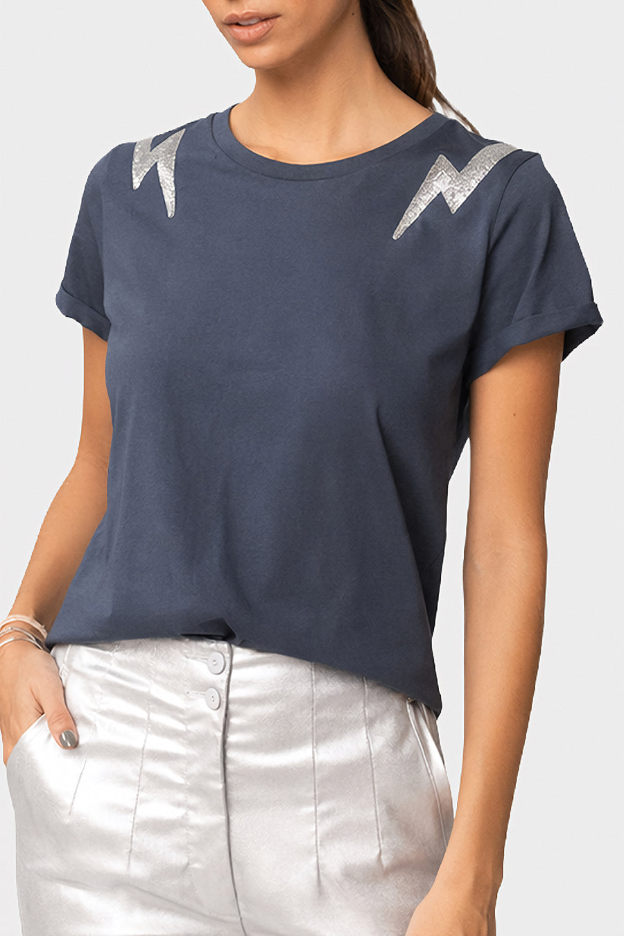 Women T-Shirt Blue