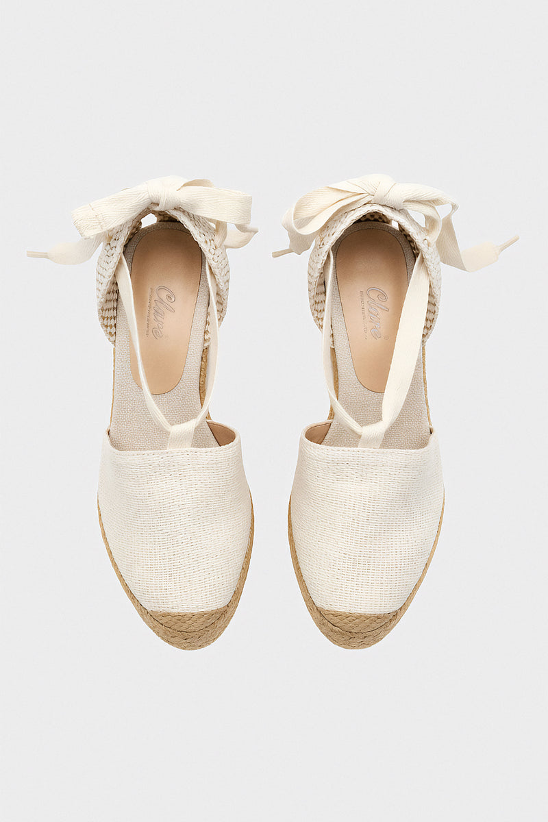 Mayorca Alta Textil Crudo Shoes