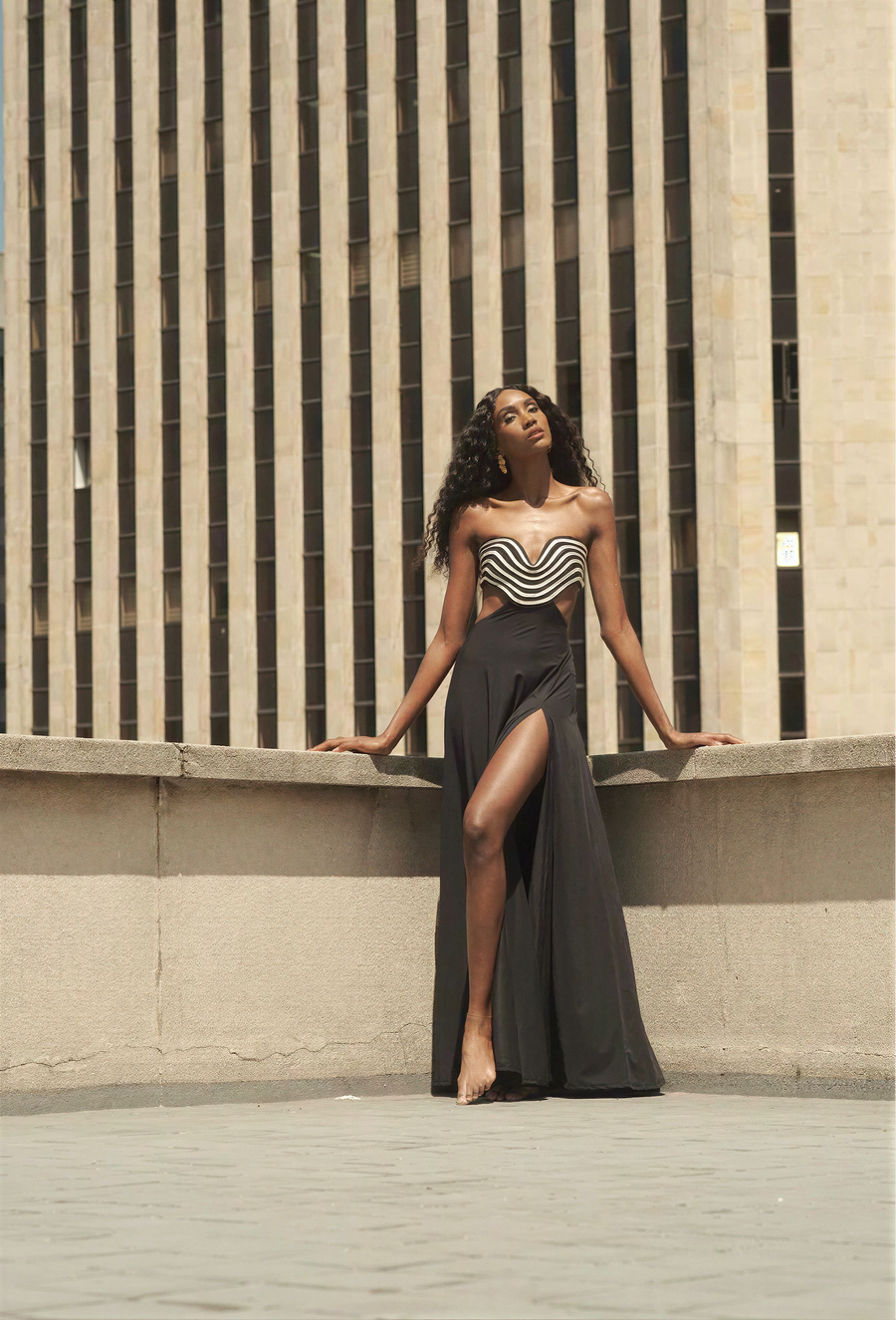 Riad Black Dress