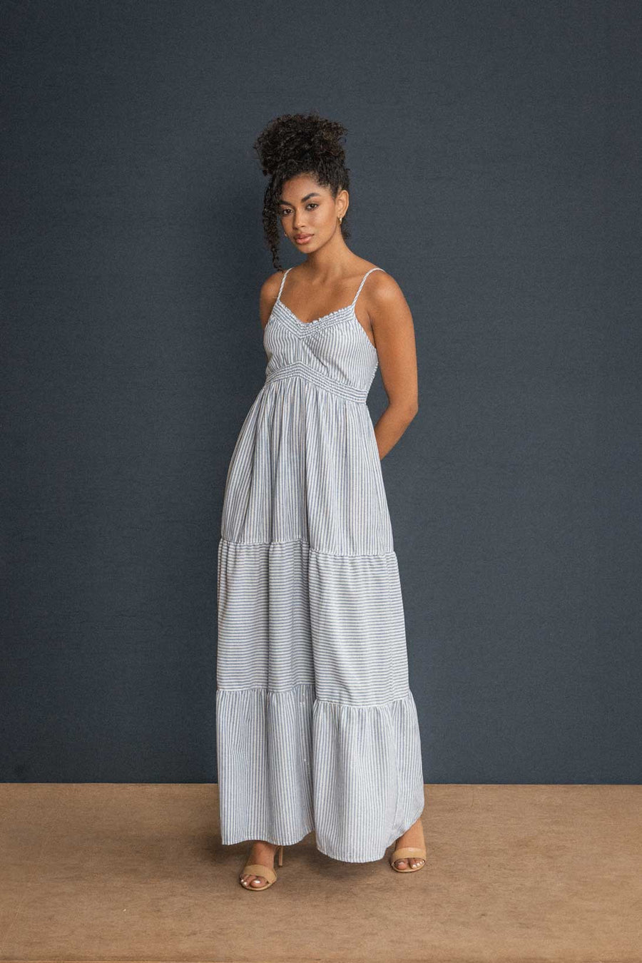 Martina Dress Blue